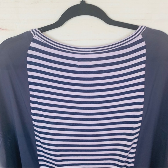 Ella Moss Bellah striped dolman top nwot - Picture 5 of 8